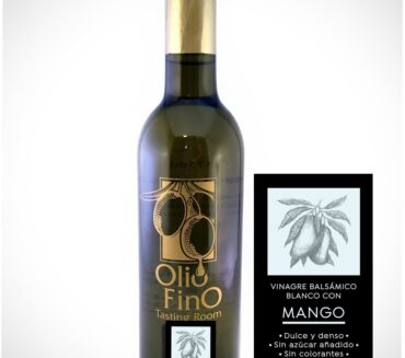 balsamico blanco con mango