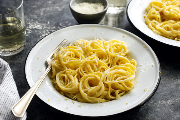 Pasta Linguini con limón