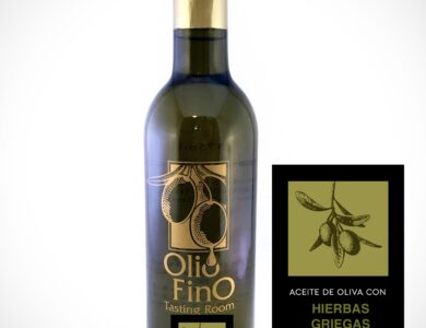 aceite de oliva con hierba griegas
