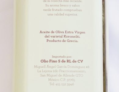 aceite de oliva extra virgen