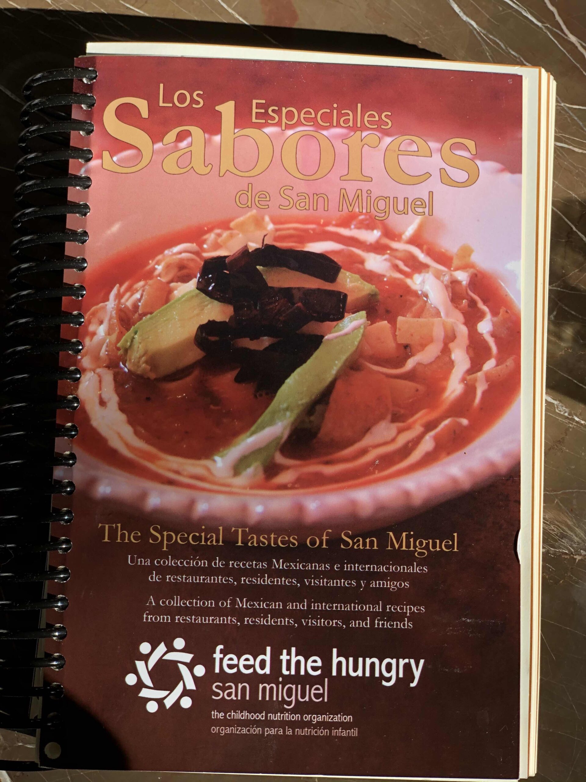 libro de recetas los sabores de san miguel de allende