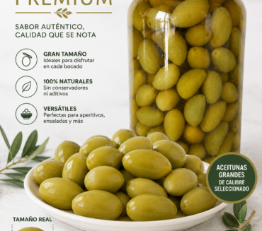 Frasco de Vidrio Cont Neto 2.9 kg Masa Drenada 1.8 kg