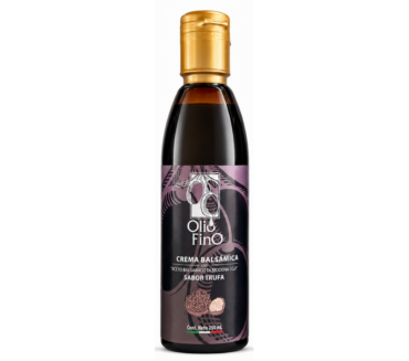 crema balsámica con trufa