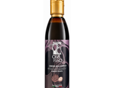 crema balsámica con trufa